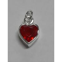 ราคา จี้เงินเเท้92 5 หัวใจจิ๋ว เเดงโกเมน พร้อมส่ง (20560009872)