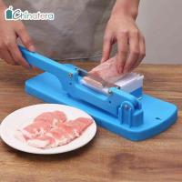 ราคา เครื่องหั่นเนื้อแช่แข็งเครื่องตัดด้วยมือโต๊ะเอนกประสงค์ Chinatera เครื่องตัดม้วนเนื้อแกะเครื่องมือทำครัวเครื่องตัดเนื้อ (17389937550)