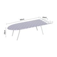 ราคา โต๊ะรีดผ้าแบบนั่ง โต๊ะนั่งรีดใหญ่ โต๊ะนั่งรีด โต๊ะรีดผ้าจัมโบ้ โต๊ะรีดผ้า ที่รีดผ้า โต๊ะรีดผ้าราคาถูก พร้อมที่วางเตารีด คละลาย Xliving (18854125546)