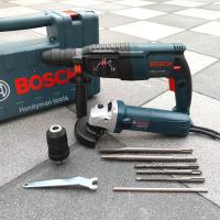ราคา Bosch สว่าน สว่านโรตารี่ 2 26mm 1500W รุ่น GBH2 26DFR แถมดอกตามรูป หินเจียรบอส ตัวท็อป รุ่น8 100 กกำลัง800W ปรับรอบได้ 6 ระดับ (20826352639)
