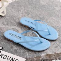 ราคา รองเท้าผู้หญิง รองเท้าแตะ รองเท้าหูหนีบ รองเท้าแฟชั่น งานหนัง ใส่สบาย มี6 สี (21203359044)