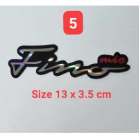 ราคา ฟอย์สติ๊กเกอร์แต่งรถ Yamaha มอเตอร์ไซค์ Yamaha Yamaha Fino Mio สะท้อนแสงทุกแบบ (9430328984)