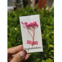ราคา พร้อมส่ง การ์ดดอกไม้ การ์ดอวยพร ดอกไม้แห้ง การ์ดปัจฉิม ปัจฉิม ของขวัญปัจฉิม ของขวัญให้เพื่อน (17902775510)