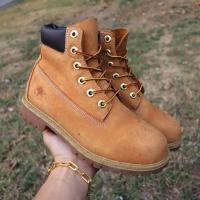 ราคา ส่งฟรี 5Us 23Cm 37 5Eu รองเท้า Timberland Mens 6 Inch Basic Waterproof Boot with Padded Collar Wheat Nubuck (21357642511)