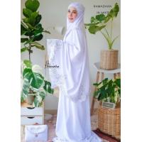 ราคา ชุดละหมาดพกพานำเข้าแท้100 ผ้าละหมาดอินโดนีเซียนำเข้าพร้อมกระเป๋าพกพาตะละกงพกพาสำหรับผู้หญิงTelekung for women Ramadhancollection (21388384027)