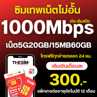 ราคา ซิมเทพ ซิมทรู True ซิมเน็ต 4 10 15 20 30 Mbps ไม่อั้นไม่ลดสปีด โทรฟรีทุกค่าย ซิมใช้ได้ทุกพื้นที่ ลงทะเบียนเองได้ (21054660678)