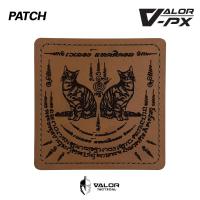 ราคา Valor PX Leather Patch Thai Sakyan ซีรีส์แมวเผ่น สฟิงซ์ (21385887370)
