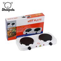 ราคา SHEEPOLAMALL เตาไฟฟ้า อเนกประสงค์ขนาดเล็ก2หัวสีขาว สำหรับ ต้มกาแฟ ทำอาหาร อุ่นอาหาร (16125556181)