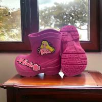 ราคา รองเท้าบูทเด็ก บาร์บี้ BB424รองเท้าบูทเด็กกันน้ำ ลายการ์ตูนบาร์บี้ ลิขสิทธิ์แท้ 100 ลายน่ารัก ใส่นิ่ม เด็กชอบ (21236206412)