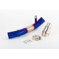 ราคา รถจักรยานยนต์ไอเสียดัดแปลง63มม กลาง Link ท่อสำหรับ HONDA CB650F CBR650F 2014 2018 CB650R CBR650 2019 2022 (14267025048)