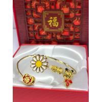 ราคา กำไลปี่เซียะ ปี่เซียะทองแท้ 99 99 เสริมโชคลาภ pandora น่ารัก ปี่เซียะปลุกเสกทำพิธีแล้วพร้อมใบรับประกัน กำไล แบบไขว้ (7224036503)