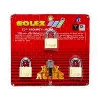 ราคา กุญแจSOLEX คีย์อะไลท์ ชุด3แม่ไขกุญแจดอกเดียว (9332528615)