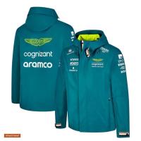 ราคา 2023ใหม่ล่าสุด F1 Racing hooded sweat Aston Martin Aramco cognizant Team F1 softshell JACKET Men Women Spring Long Sleeve Coat รถจักรยานยนต์ Mania Store (20884906509)