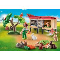 ราคา Playmobil 71252 Farm Rabbit Hutch ฟาร์ม บ้านกระต่าย (18970671918)