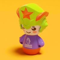 ราคา Boqi Factory ตุ๊กตาหัวไชเท้า เปลี่ยนหน้าได้ ของเล่นสําหรับเด็ก คละสี Carrot (21251414328)