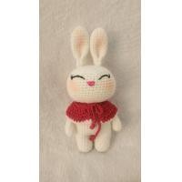 ราคา ตุ๊กตาโครเชต์กระต่ายน้อย กระต่ายbunny หูตั้ง ตุ๊กตาพวงกุญแจ งาน handmade งานถักโครเชต์ ผ้าคลุมแดง คริสต์มาส (21037507357)