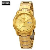 ราคา Velashop นาฬิกาข้อมือผู้ชายไซโก้ SEIKO 5 SPORTS Automatic สายแสตนเลสสีทอง ระบบอัตโนมัติ รุ่น SNKL86K1 SNKL86 (21192400472)