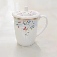 ราคา 1ใบ แก้วกาแฟเมลามีน พร้อมฝาปิด ชุดกาแฟ แก้วมัค ยี่ห้อ ศรีไทยซุปเปอร์แวร์ Flowerware Melamine Coffee Mug with Lid (20126979206)