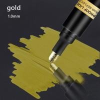 ราคา Electroplating Mirror Marker Gold Silver Copper Markers Pen DIY ปากกาสะท้อนแสง Mirror Markers Chrome Finish Metallic Art Craftwork Pen (16613061229)
