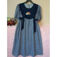 ราคา เดรสคลุมท้องลายสก็อตปักเรนโบว์ หมี (21134418722)