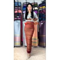 ราคา ผ้าถุง ผ้าซิ่น ผ้าไหมไทย ผ้าไหมแพรวา ล้านนา ผ้าฝ้าย ทอมือ ทอลาย ผ้าซิ่นตีนจก ยกดอก สุโขทัย (12794300402)