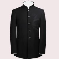 ราคา ชุดจงซานสำหรับผู้ชายชุดสูทชุดสูทผู้ชายคอจีนเข้ารูปสำหรับวัยรุ่นชายชุดสูทเจ้าบ่าวชุดแต่งงานงานเลี้ยงประจำปี (16021879544)