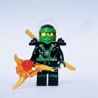 ราคา เข้ากันได้กับเลโก้เมจิกนินจาของเล่นเด็กนินจาโกลด์ลอยด์ loyd สีเขียวฤดูกาลที่13 (14814897973)