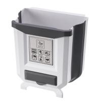 ราคา Folding Trash Can Kitchen Car Trash Can Garbage Bin Trash Bin Rubbish Bin Dustbin Waste Bin For Kitchen Recycle Bin Garbage Can (11668755949)