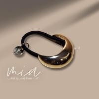 ราคา Mia Glossy HairCuff มียา แฮร์คัพ ยางรัดผมเมทัลสีเงินเเละสีทอง (21233765387)