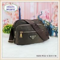 ราคา กระเป๋าสะพายสายยาว รุ่น PD 88122 ยี่ห้อ CHALITA มีเก็บปลายทาง กระเป๋าสะพาย กระเป๋าสะพายข้าง (16571796841)