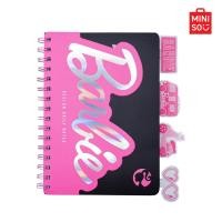 ราคา MINISO สมุดโน๊ตสันลวด ขนาด A5 Barbie Collection (21406069851)