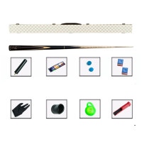 ราคา JX ไม้คิวสนุกเกอร์พร้อมกล่องและอุปกรณ์ ไม้สนุ๊ก ไม้คิว ไม้คิวสนุ๊กเกอร์ ไม้สนุ๊กเกอร์พร้อมอุปกรณ์ ไม้สนุกเกอร์ ไม่คิว snooker cue (18494855761)