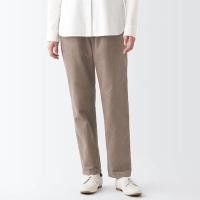 ราคา MUJI กางเกงผ้าลูกฟูก ผู้หญิง ทรงกระบอกเล็ก KNIT CORDUROY TAPERED PANTS (19160407840)