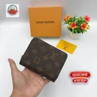 ราคา กระเป๋าตังค์ใบสั้น L หลุยส์ สินค้าพร้อมกล่อง ขายดี ขนาด 5 5นิ้ว (15470842549)