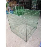 ราคา กรงไก่ สุ่มไก่ ทรงสี่เหลี่ยม กว้าง80ยาว80สูง75ซม พับได้ (21406202253)