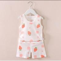 ราคา ชุดเด็ก เสื้อกล้าม กางเกง ผ้าโปร่ง ไม่ร้อน อายุ 3เดือน 3ปี (21192878531)
