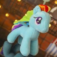 ราคา 25 ซม My Little Pony ของเล่นตุ๊กตายูนิคอร์น สีรุ้ง น่ารัก การ์ตูนอะนิเมะ ยัดไส้สัตว์ ทไวไลท์ ประกาย ขี่ม้า โมเดล ตุ๊กตา ของเล่น ของขวัญเด็ก (20663019195)