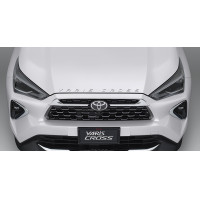 ราคา ของแท้ PC187 BY006 โลโก้ YARIS CROSS สีดำเงา หรือ สีโครเมียม โตโยต้า ยาริส ครอส TOYOTA YARIS CROSS ของแท้เบิกศูนย์ (20681908919)