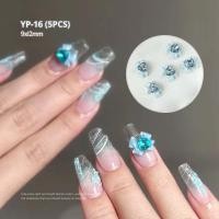 ราคา เรซิ่น DIY อะไหล่เล็บรูปโบว์ มีให้เลือกถึง 6 แบบ 1 ซองมี 5 ชิ้น ใช้งานได้หลากหลาย พร้อมส่ง (21082862399)