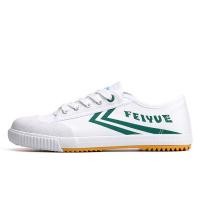 ราคา Feiyue รองเท้ากีฬาสีขาวสำหรับนักเรียนคู่รักชายและหญิงผ้าใบกีฬา Feiyue กรีฑาลำลองย้อนยุคแบบก้าวกระโดด (13518402000)