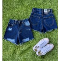 ราคา งานป้าย กางเกงยีนส์ขาสั้นเอวสูง ขาสั้นผ้ายีนส์ ผ้าไม่ยืด มีไซร้ SMLXL S เอว 23 24 สะโพก 32 33 M เอว 25 26 สะโพก 33 34 L เอว 27 28 สะโพก 35 36 XL เอว 29 30 สะโพก 37 38 (15962831550)