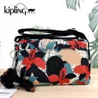 ราคา กระเป๋าสะพายข้างขนาดกะทัดรัด KIPLING Mini Crossbody bag ผลิตจากวัสดุ Nylon ซับใน Polyester100 งานแบรนด์แท้outlet (20478171217)
