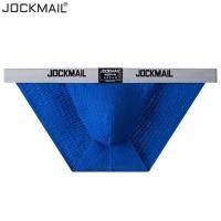 ราคา Jockmail กางเกงในผู้ชายกางเกงในทรงสามเหลี่ยมแบบผ่าสูงมีเข็มขัดแคบสุดๆเซ็กซี่สีขาวสำหรับวัยรุ่นสีรุ้งฟิตเนสระบายอากาศได้ดี (14291571869)