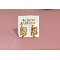 ราคา ต่างหูทองหุ้มพญานาคสีทองและทองปัดขาว งานดีมีคุณภาพ ใส่เสริมดวงเสริมบารมี (17762057318)