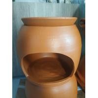 ราคา ส่งฟรี โอ่งแมว บ้านแมวดินเผา 16 นิ้ว เคลือบสีกันเชื้อรา (11306740836)