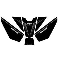ราคา สติกเกอร์ป้องกันถังน้ำมันเหมาะสำหรับ KAWASAKI นินจา ninja400สติกเกอร์ก้างปลากันการเสียดสีกันลื่นสำหรับตกแต่งลายดอกไม้ (20474685558)