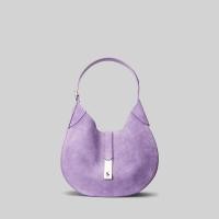 ราคา Polo Ralph Lauren กระเป๋าผู้หญิง Polo ID Suede Small Shoulder Bag รุ่น WAPOBAG02V20086 สีม่วง (21398681051)