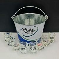 ราคา ชุดถังน้ำแข็งโซจู พร้อมแก้วช็อตชุดโซจู 8ใบ 8ลาย (19535111630)
