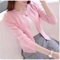 ราคา Taobao Collection เสื้อคาดิแกนแขนยาวผู้หญิงเสื้อคลุมไหมพรมแฟชั่นผญสไตล์เกาหลี (16037586075)