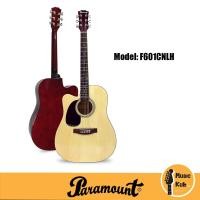 ราคา Paramount กีตาร์โปร่งมือซ้าย คอเว้า 41 นิ้ว รุ่น F601CNLH กีต้าร์สำหรับคนถนัดซ้าย กีต้าร์มือซ้าย กีต้าร์โปร่งมือซ้าย (3254516184)